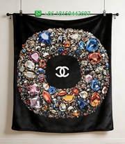 Chanel Throw Blankets